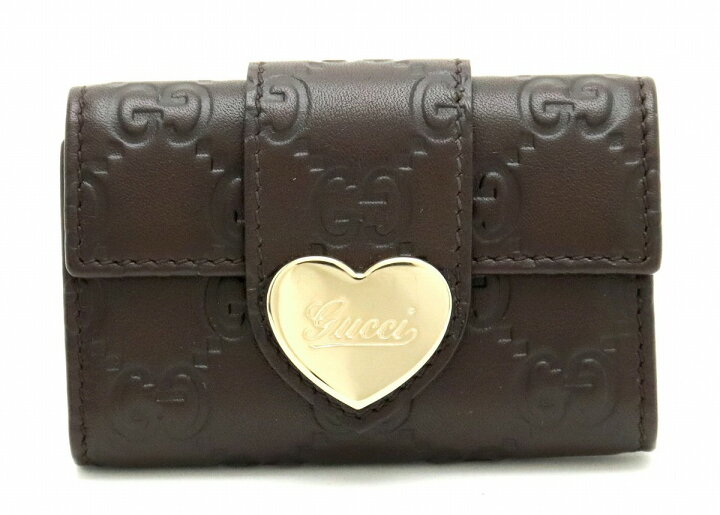 楽天市場】GUCCI グッチ グッチシマ ラブリーハート 6連キーケース GG  