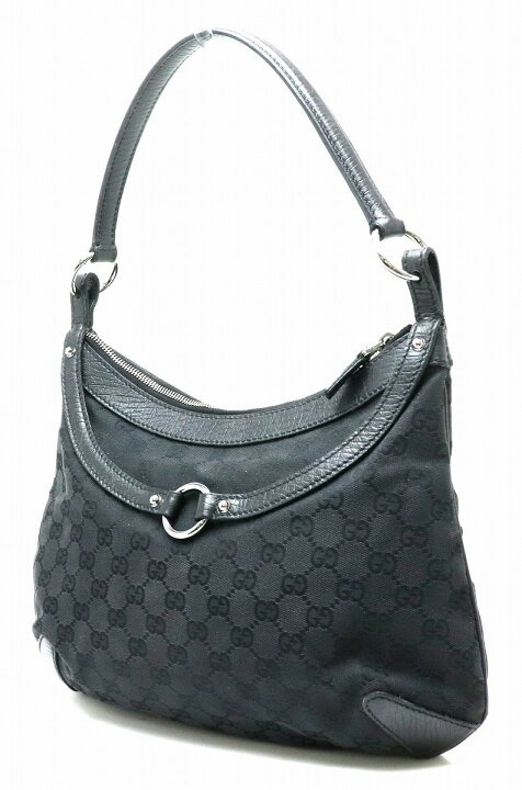 楽天市場】【バッグ】GUCCI グッチ GGキャンバス ホースビット  