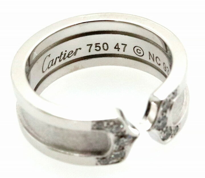 楽天市場】【ジュエリー】【新品仕上げ済】Cartier カルティエ 2C ロゴ 