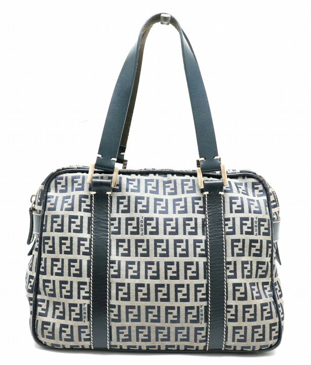 楽天市場】【バッグ】FENDI フェンディ ズッキーノ柄 ハンドバッグ 