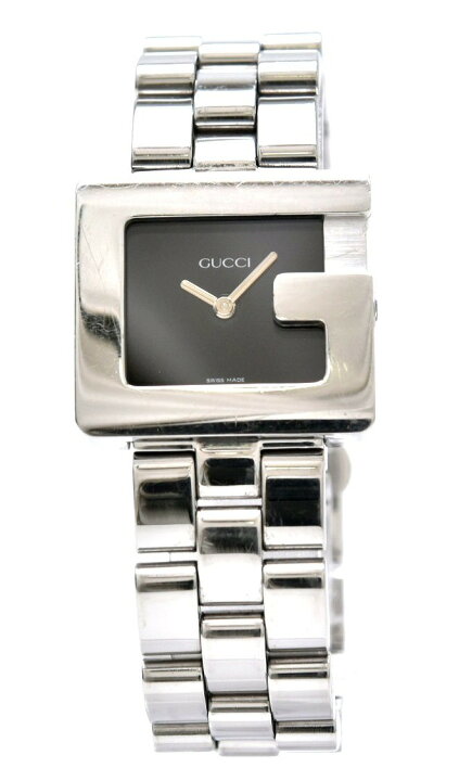 楽天市場】【ウォッチ】GUCCI グッチ Gモチーフ ブラック文字盤 黒文字  