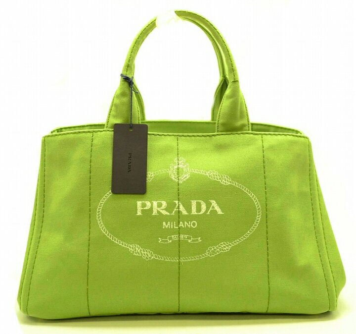 楽天市場】【バッグ】PRADA プラダ CANAPA カナパトート トートバッグ 