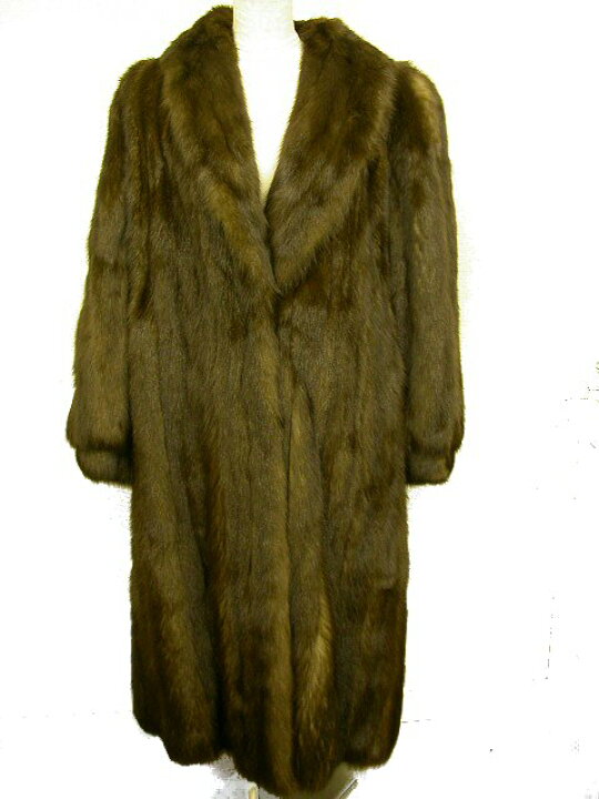 楽天市場】【中古】【アパレル】最高級 ロシアンセーブル 毛皮 ロング 