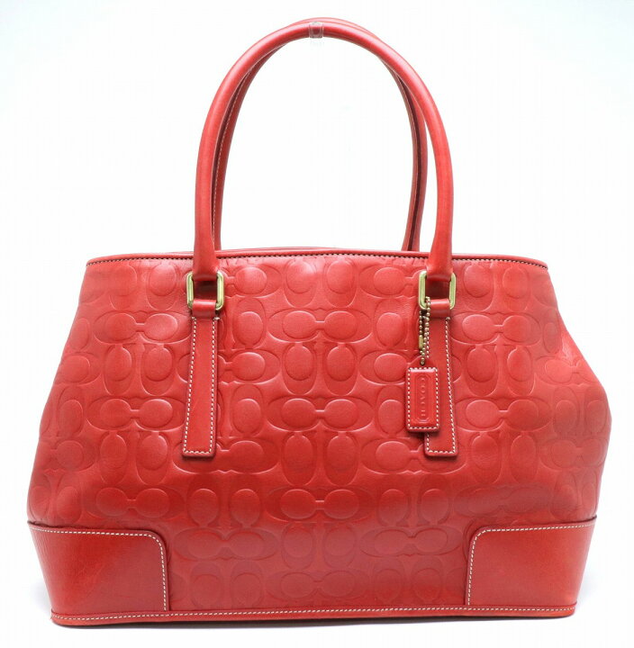 楽天市場】【バッグ】COACH コーチ シグネチャー トートバッグ 