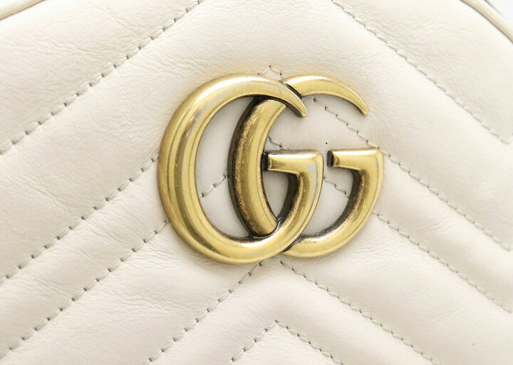 楽天市場】【バッグ】GUCCI グッチ GGマーモント キルティング 