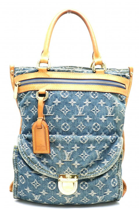 楽天市場】【バッグ】LOUIS VUITTON ルイ ヴィトン モノグラムデニム  