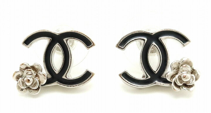 楽天市場】【ジュエリー】CHANEL シャネル ココマーク カメリア ピアス  