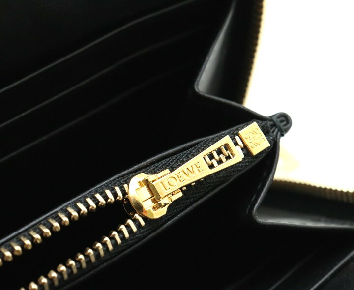 楽天市場】【財布】LOEWE ロエベ ロゴ ラウンドファスナー 長財布 