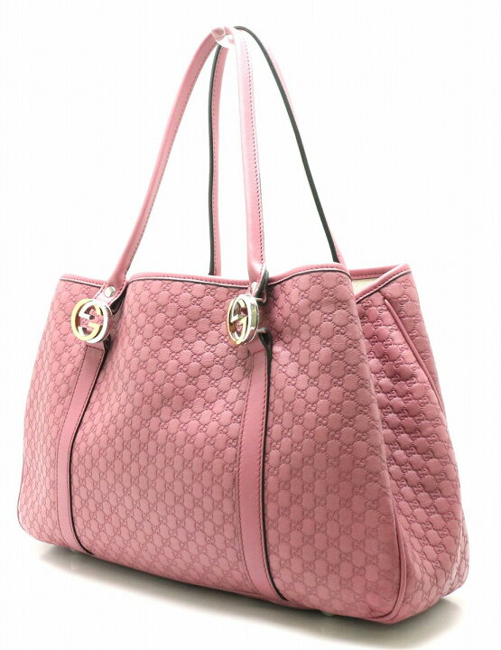 楽天市場】【バッグ】GUCCI グッチ マイクログッチシマ トートバッグ 