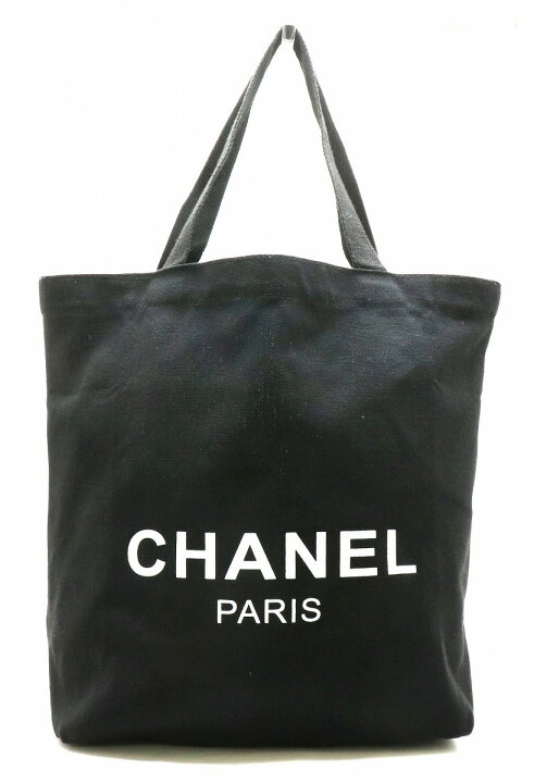 楽天市場】【バッグ】CHANEL シャネル ロゴ ノベルティ トートバッグ 