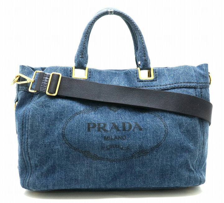 楽天市場】【バッグ】PRADA プラダ CANAPA カナパ トートバッグ 