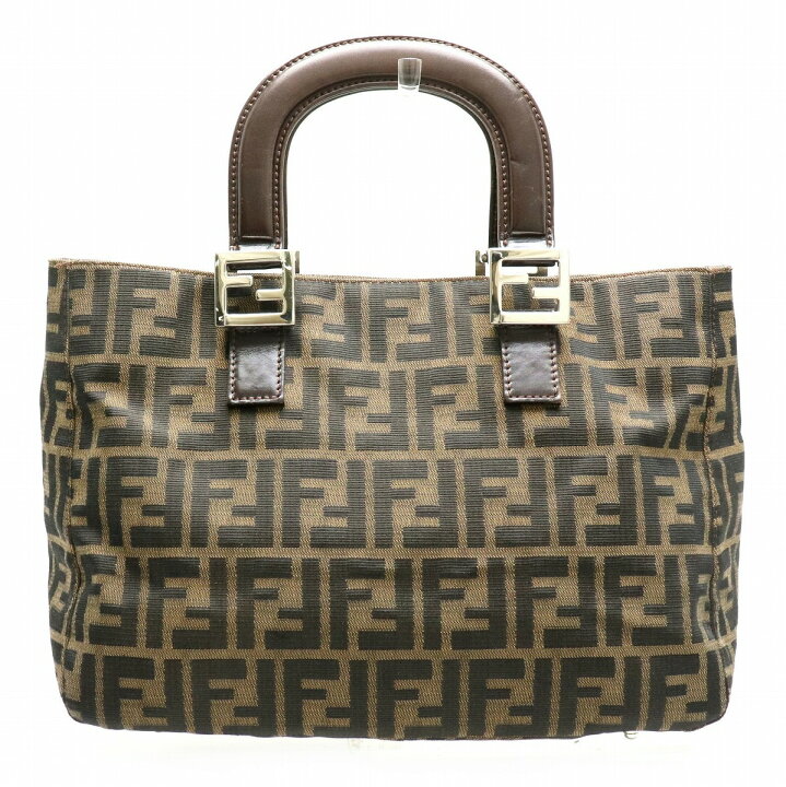 楽天市場】【バッグ】FENDI フェンディ ズッカ柄 ハンドバッグ  