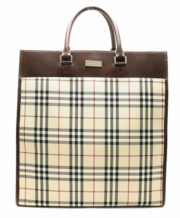楽天市場】【バッグ】BURBERRY バーバリー ノバチェック トートバッグ  