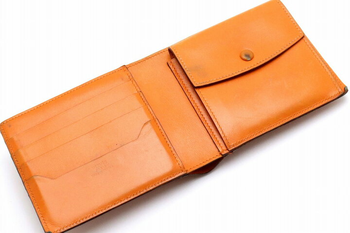 楽天市場】【財布】HERMES エルメス MC2 ガリレイ 2つ折財布 レザー  