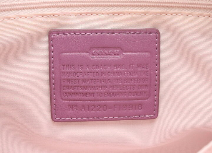 楽天市場】【バッグ】COACH コーチ ヘリテージ シグネチャー 