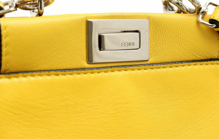 楽天市場】【バッグ】FENDI フェンディ マイクロピーカブー ミニバッグ 