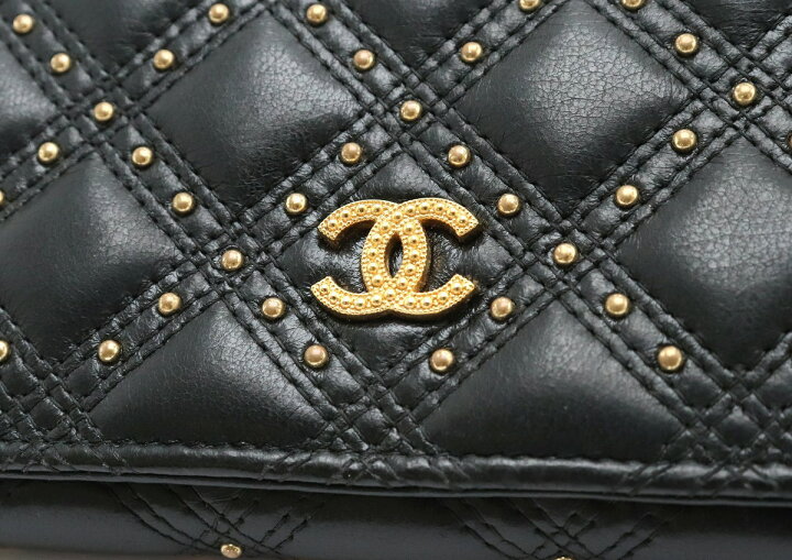 楽天市場】【財布】CHANEL シャネル マトラッセ 2つ折長財布 