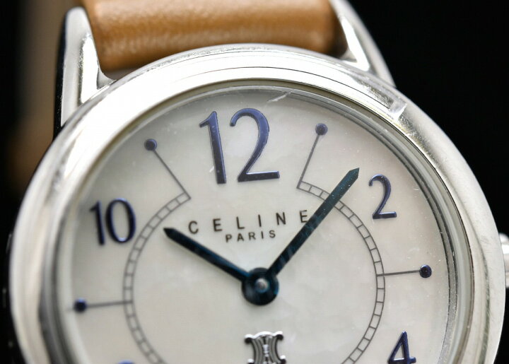 楽天市場】【ウォッチ】CELINE セリーヌ クラシック シェル文字盤 SS 
