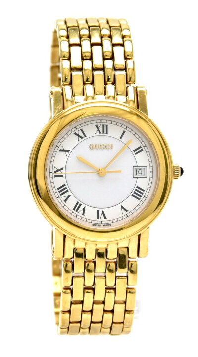 楽天市場】【ウォッチ】GUCCI グッチ ホワイト文字盤 GP ゴールド  