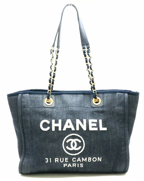 楽天市場】【バッグ】CHANEL シャネル ドーヴィルライン ミディアム 