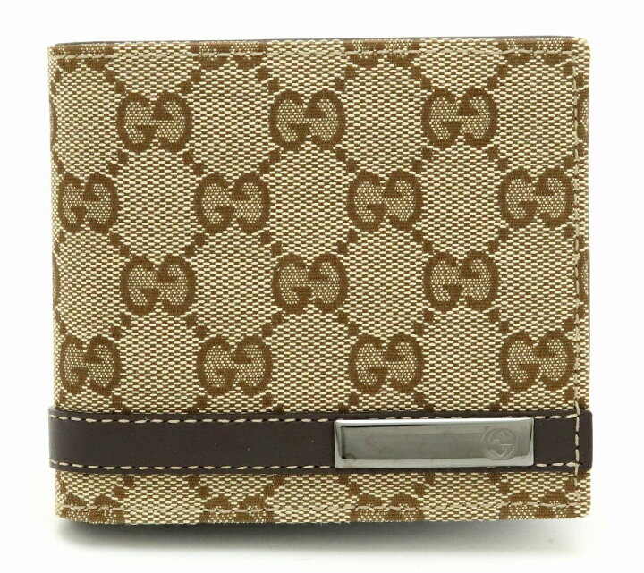楽天市場】【新品未使用品】【財布】GUCCI グッチ GGキャンバス 2つ折 