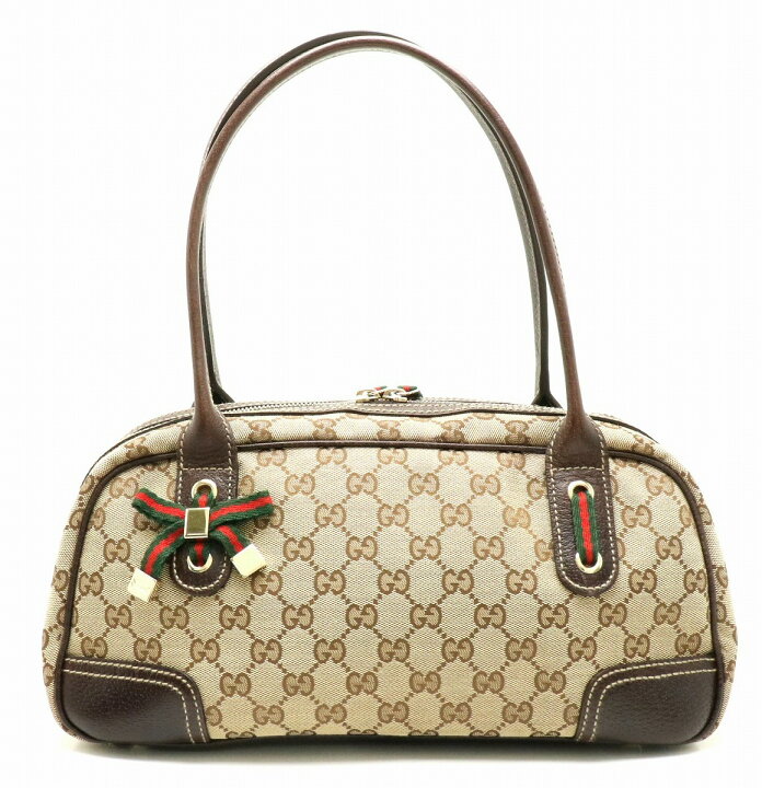 楽天市場】【バッグ】GUCCI グッチ プリンシー GGキャンバス リボン  