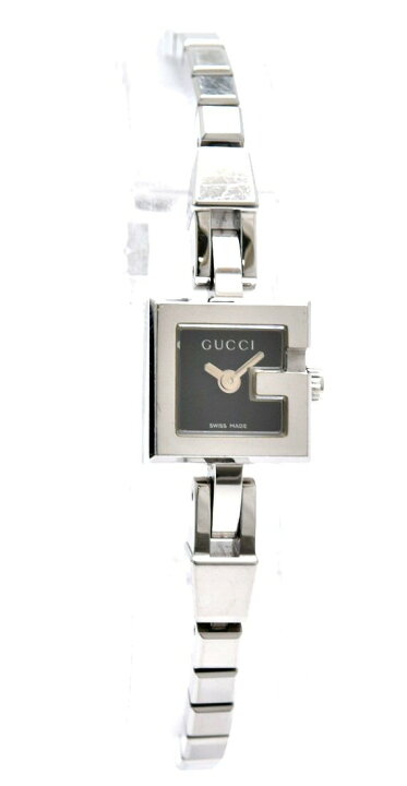 楽天市場】【ウォッチ】GUCCI グッチ Gロゴ Gミニ ブラック文字盤 SS 