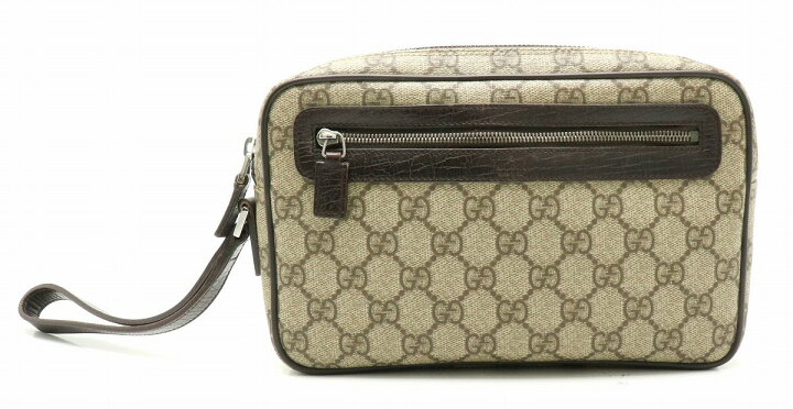 楽天市場】【バッグ】GUCCI グッチ GGスプリーム クラッチバッグ  