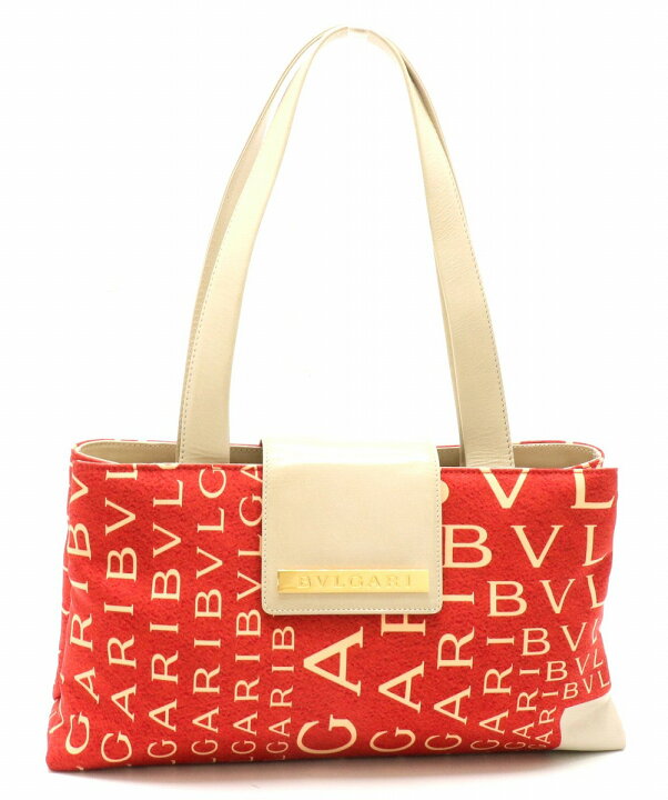 楽天市場】【バッグ】BVLGARI ブルガリ ロゴマニア ハンドバッグ 