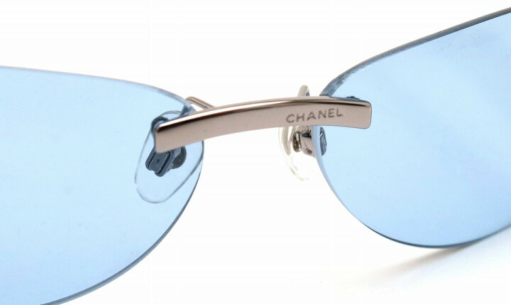 楽天市場】CHANEL シャネル サングラス ココマーク ブルーレンズ 