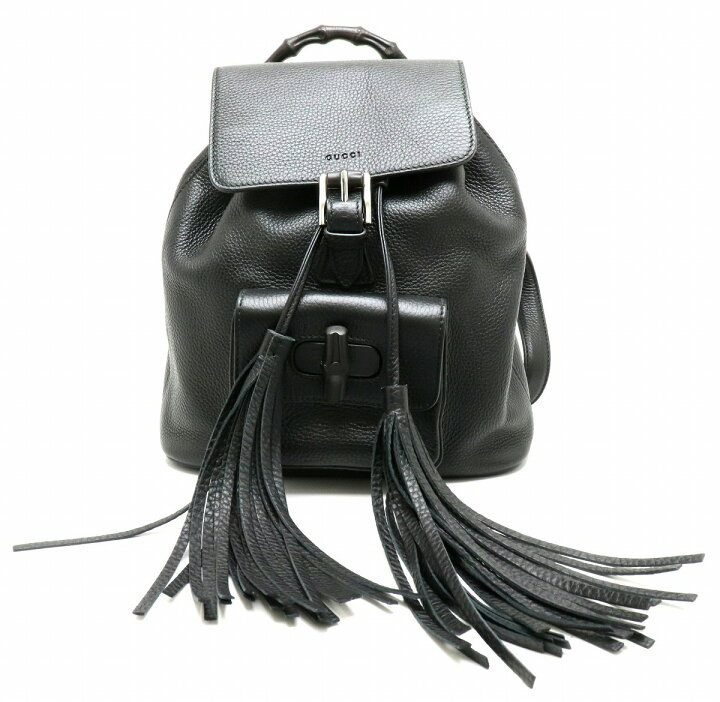 楽天市場】【バッグ】GUCCI グッチ バンブー リュック リュックサック  