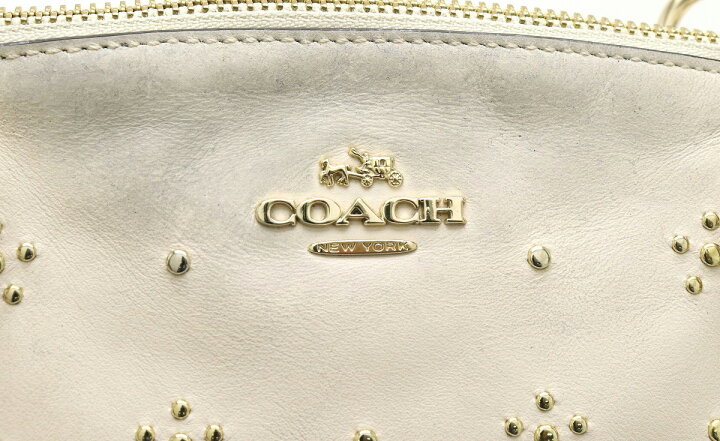 楽天市場】【バッグ】COACH コーチ オール オーバー スタッズド レザー 
