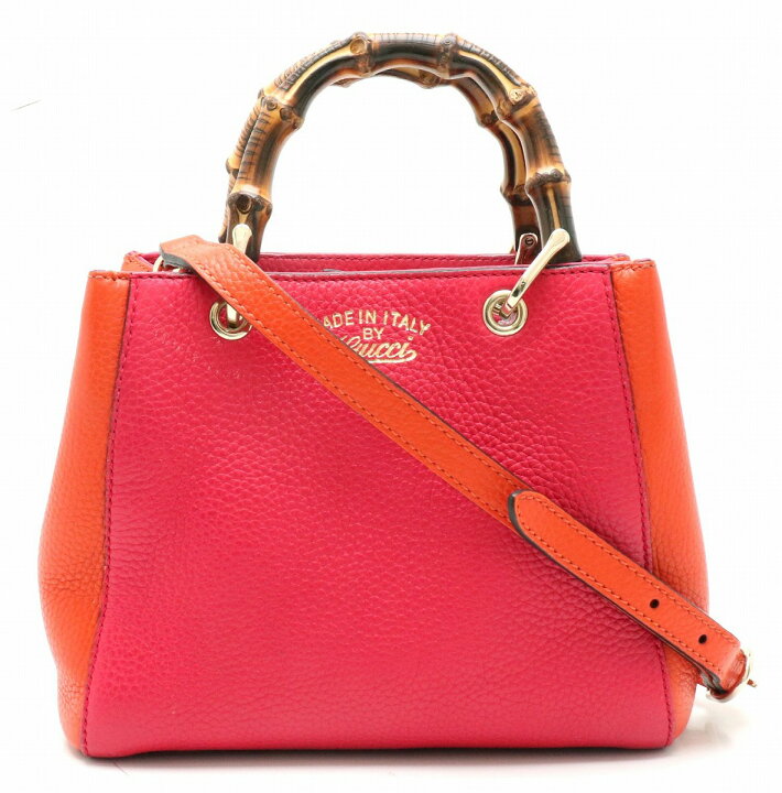 楽天市場】【バッグ】GUCCI グッチ バンブー ミニショッパー 2WAY 