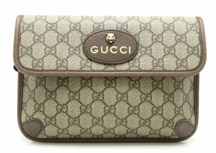 楽天市場】【バッグ】GUCCI グッチ GGスプリーム ベルトバッグ メタル 