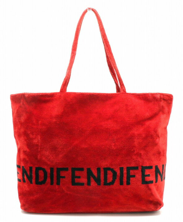 楽天市場】【バッグ】FENDI フェンディ ロゴ ハンドバッグ トート  