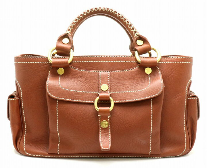 楽天市場】【バッグ】CELINE セリーヌ ブギーバッグ ハンドバッグ 