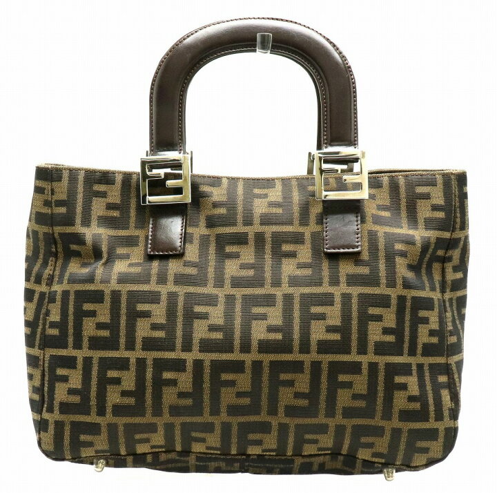 楽天市場】【バッグ】FENDI フェンディ ズッカ柄 ハンドバッグ トート  