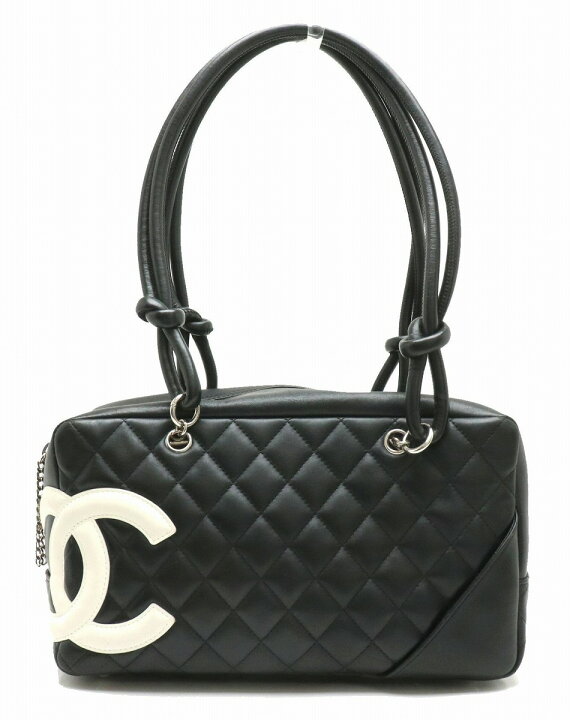 楽天市場】【バッグ】CHANEL シャネル カンボンライン ボウリング 