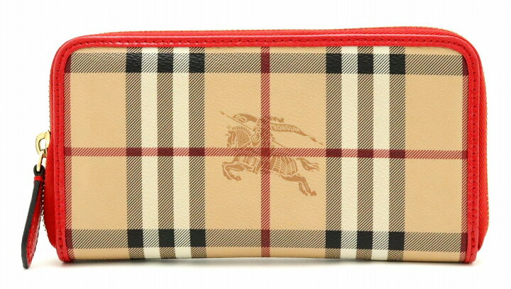 楽天市場】【財布】BURBERRY バーバリー ラウンドファスナー長財布 