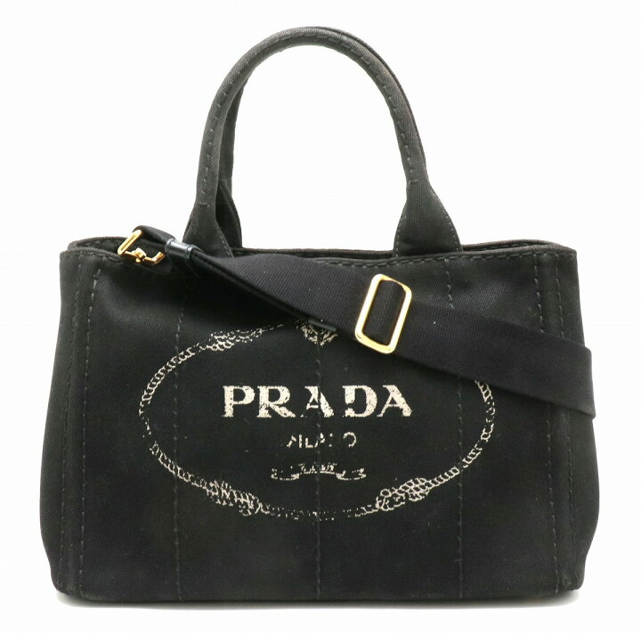 楽天市場】【バッグ】PRADA プラダ CANAPA カナパトート トートバッグ 