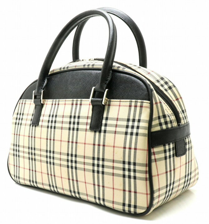 楽天市場】【バッグ】BURBERRY バーバリー ノバチェック ハンドバッグ  