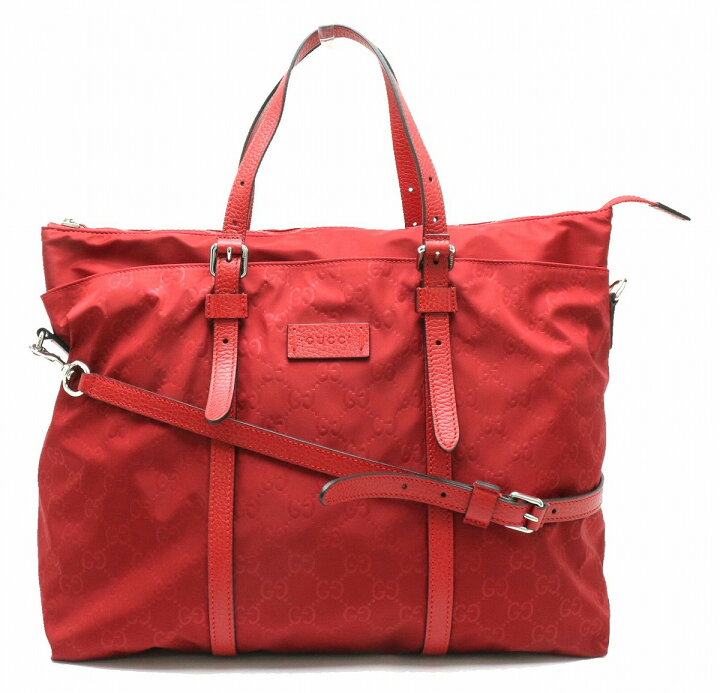 楽天市場】【バッグ】GUCCI グッチ GGナイロン トートバッグ 2WAY  