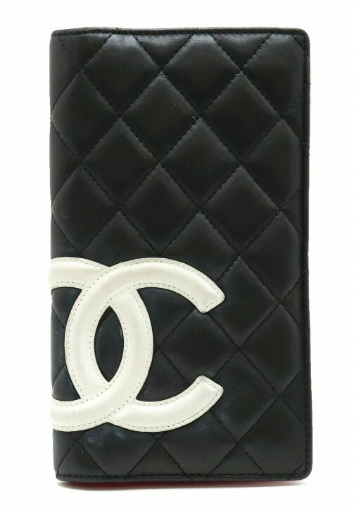 楽天市場】【財布】CHANEL シャネル カンボンライン ココマーク 2つ折 