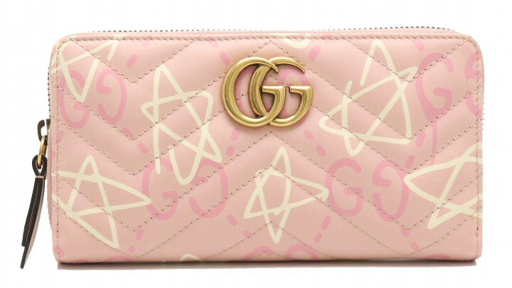 楽天市場】【未使用品】【財布】GUCCI グッチ GGマーモント ゴースト 