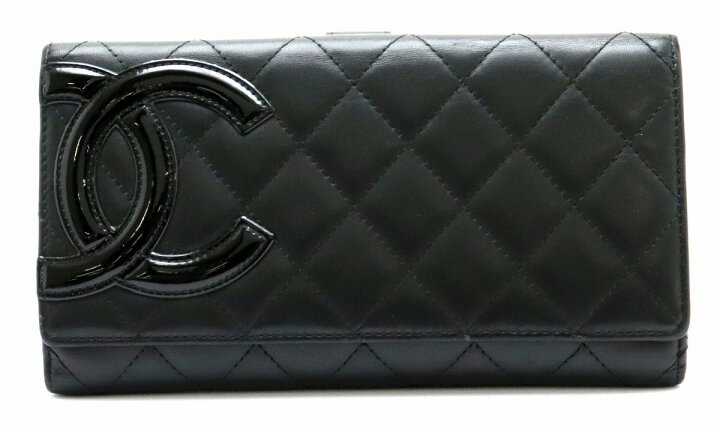 楽天市場】【財布】CHANEL シャネル カンボンライン ココマーク W  