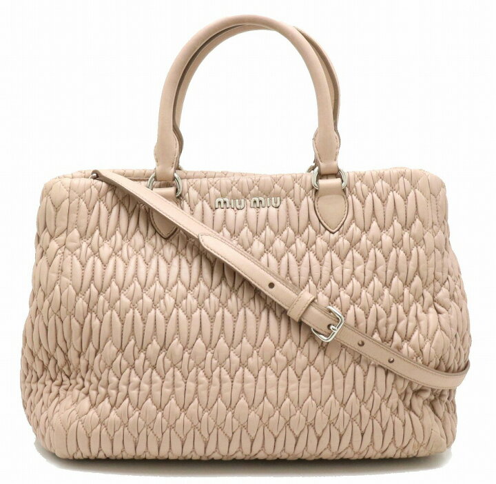 楽天市場】【バッグ】Miu Miu ミュウ ミュウ ミュウミュウ マテラッセ  