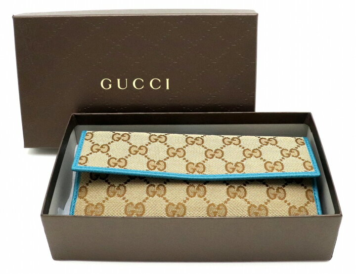 楽天市場】【新品未使用品】【財布】GUCCI グッチ GGキャンバス 2つ折 
