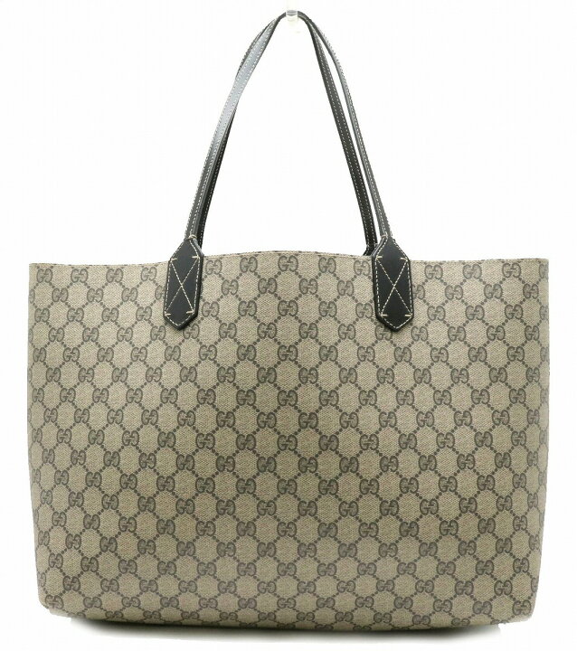 楽天市場】【バッグ】GUCCI グッチ GGスプリーム リバーシブル トート  