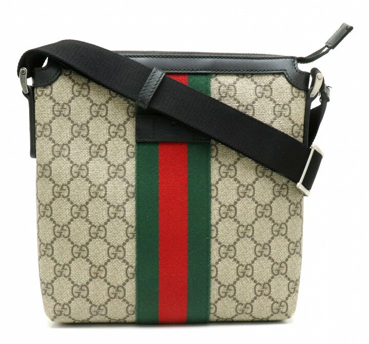 楽天市場】【バッグ】GUCCI グッチ ウェブ GGスプリーム フラット 