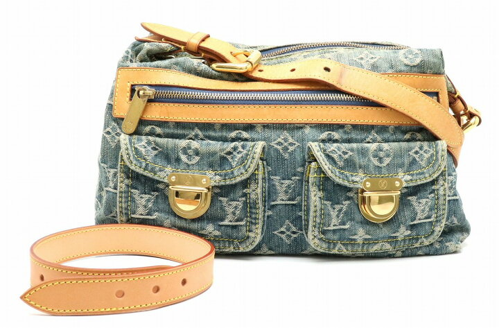 楽天市場】【バッグ】LOUIS VUITTON ルイ ヴィトン モノグラムデニム  